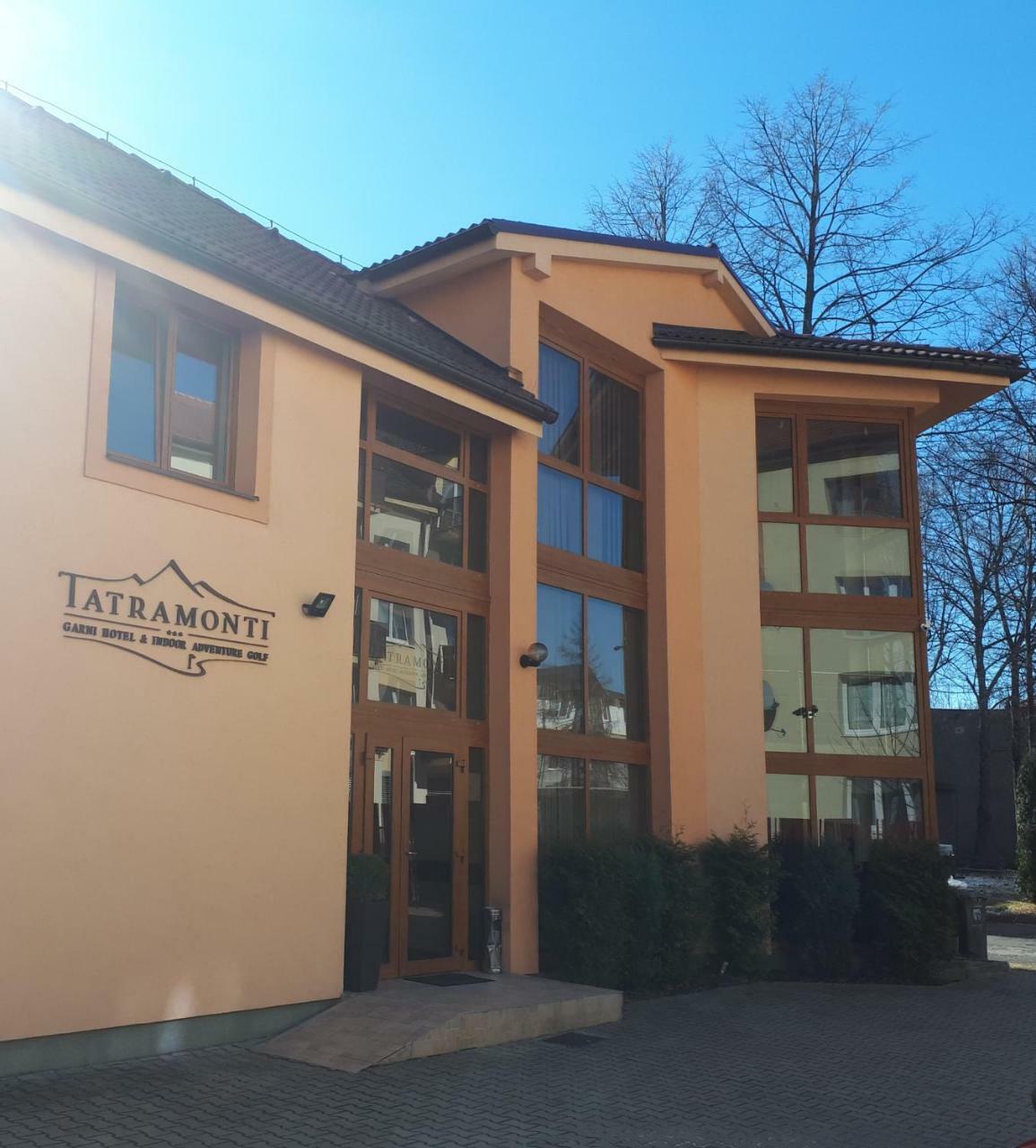 Garni Hotel Tatramonti Poprad Exterior photo